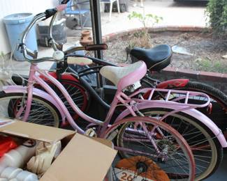 HIS AND HERS BICYCLES
