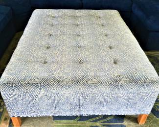 Custom 54"/42" ,19"H Ottoman