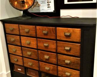 Antique Apothecary Hutch