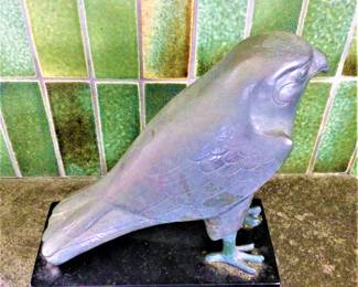 Louvre Circa 1955 Horus Falcon Egyptian Replica 