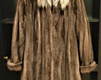 Mink W/ Fox Collar