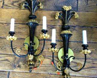 Matching Rococo Sconces