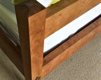 Footboard w/ Brass Bolt Covers