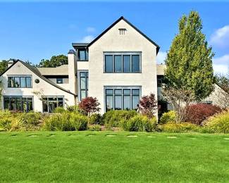 The design of this modern country cottage was inspired by the work of noted architect CFA Voysey!