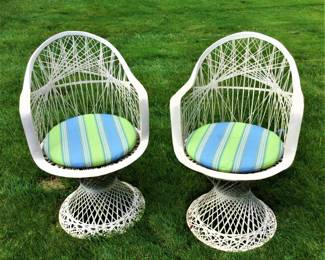 MCM Woodard Spun Fiberglass Chairs