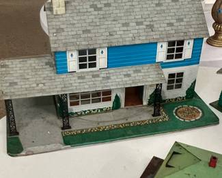 Metal doll house