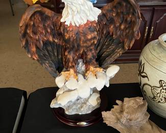 Eagle sculpture