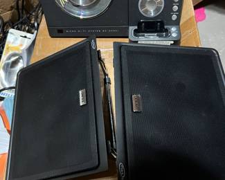 Teac set ( includes sub woofer not shown)