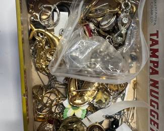 Cigar Box Full of Jewelry