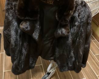 Short mink coat