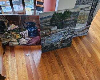 Oil Based Painting by James E Hughes