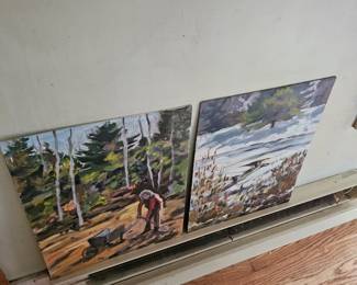 Oil Based Painting by James E Hughes