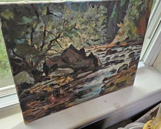 Oil Painting by James E Hughes