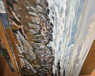 Oil Based Painting by James E Hughes
