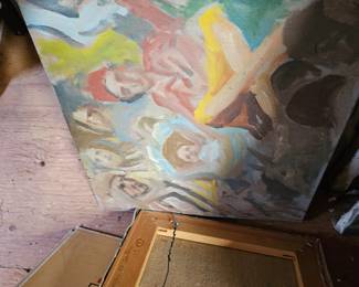 Oil Based Painting by James E Hughes