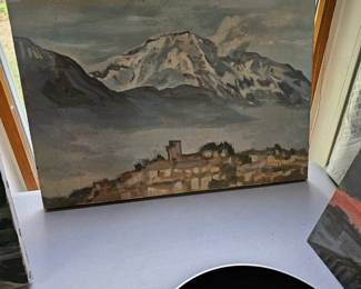 Oil Based Painting by James E Hughes
