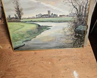 Oil Based Painting by James E Hughes