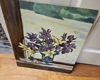 Oil Based Painting by James E Hughes