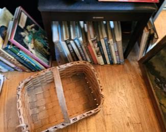 Basket, Books