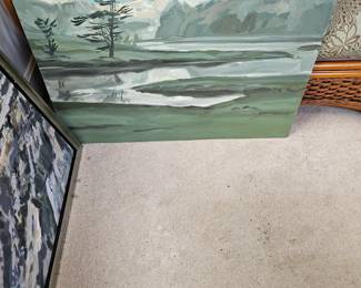 Oil Based Painting by James E Hughes