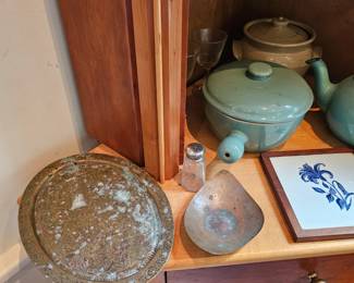 Silver Plates, Kitchenware, Vintage Casserole Dish