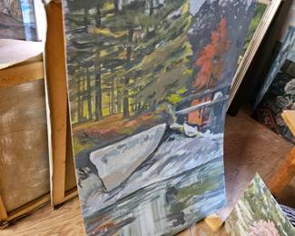 Oil Based Painting by James E Hughes