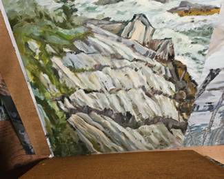 Oil Based Painting by James E Hughes