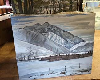 Oil Painting by James E Hughes
