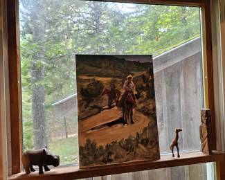 Oil Based Painting by James E Hughes