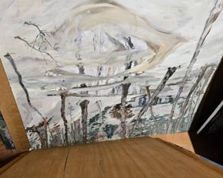 Oil Based Painting by James E Hughes
