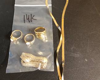 14K Gold Jewelry