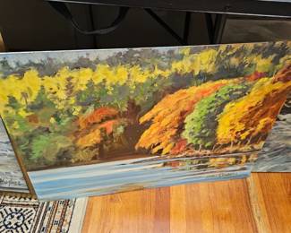 Oil Painting by James E Hughes