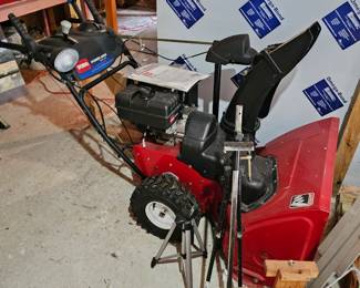 Toro Self-Propelled Snow Blower, Easels