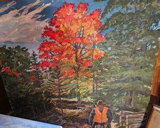 Oil Painting by James E Hughes