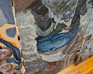 Oil Based Painting by James E Hughes