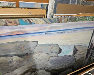 Oil Based Painting by James E Hughes