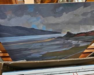 Oil Based Painting by James E Hughes