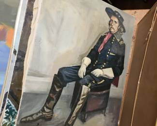 Oil Based Painting by James E Hughes