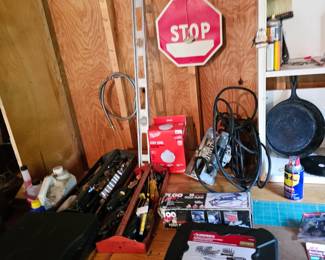 Tools, Socket Set, Level