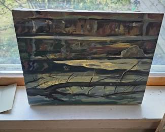 Oil Based Painting by James E Hughes
