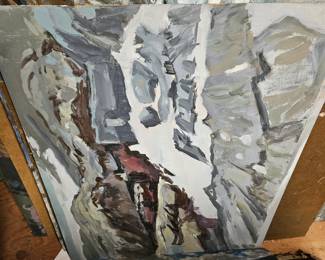 Oil Based Painting by James E Hughes