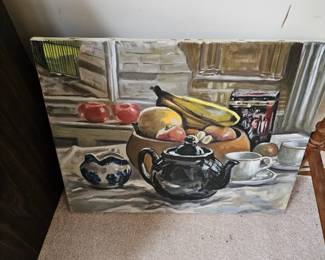 Oil Based Painting by James E Hughes