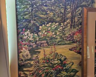 Framed Oil Based Painting by James E Hughes