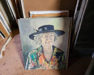 Oil Based Painting by James E Hughes