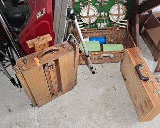 Easels, Picnic Basket Set