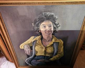 Famed Oil Painting by James E Hughes