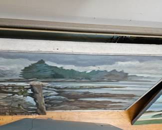 Framed Oil Based Painting by James E Hughes
