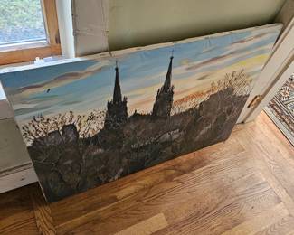 Oil Based Painting by James E Hughes