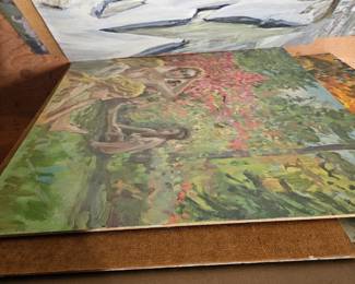 Oil Based Painting by James E Hughes