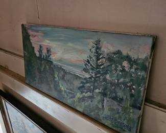 Oil Based Painting by James E Hughes